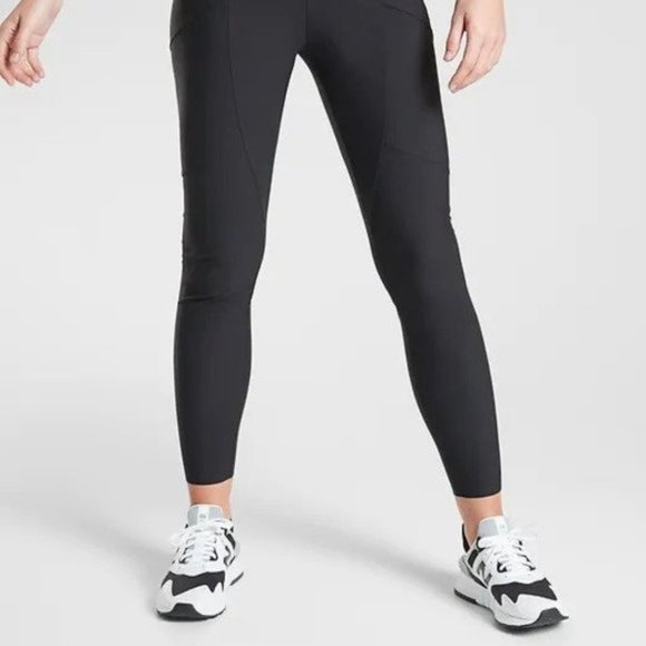 Athleta Stellar City Tights size 6 Black - Picture 6 of 8